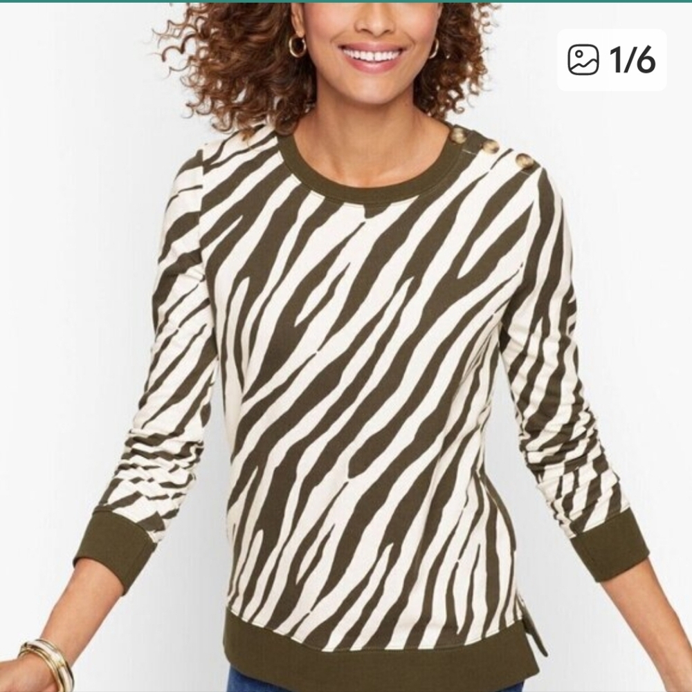 Talbots Crewneck Sweatshirt.